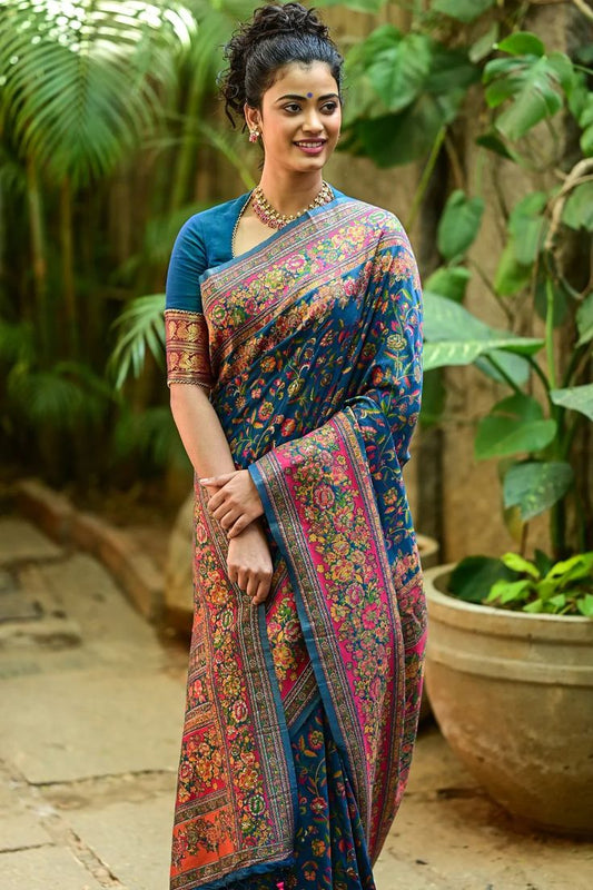 The Timeless Grace of Pashmina Sarees