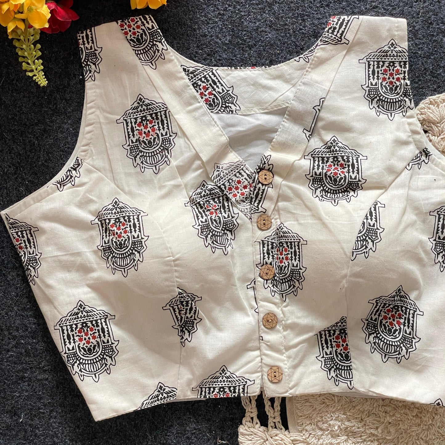 Boho Crop top/blouse - Navratri Edit