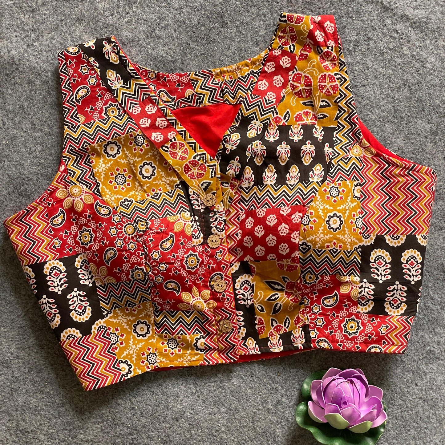 Boho Crop top/blouse - Navratri Edit