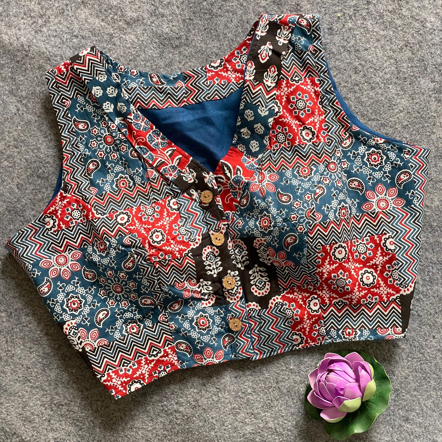 Boho Crop top/blouse - Navratri Edit