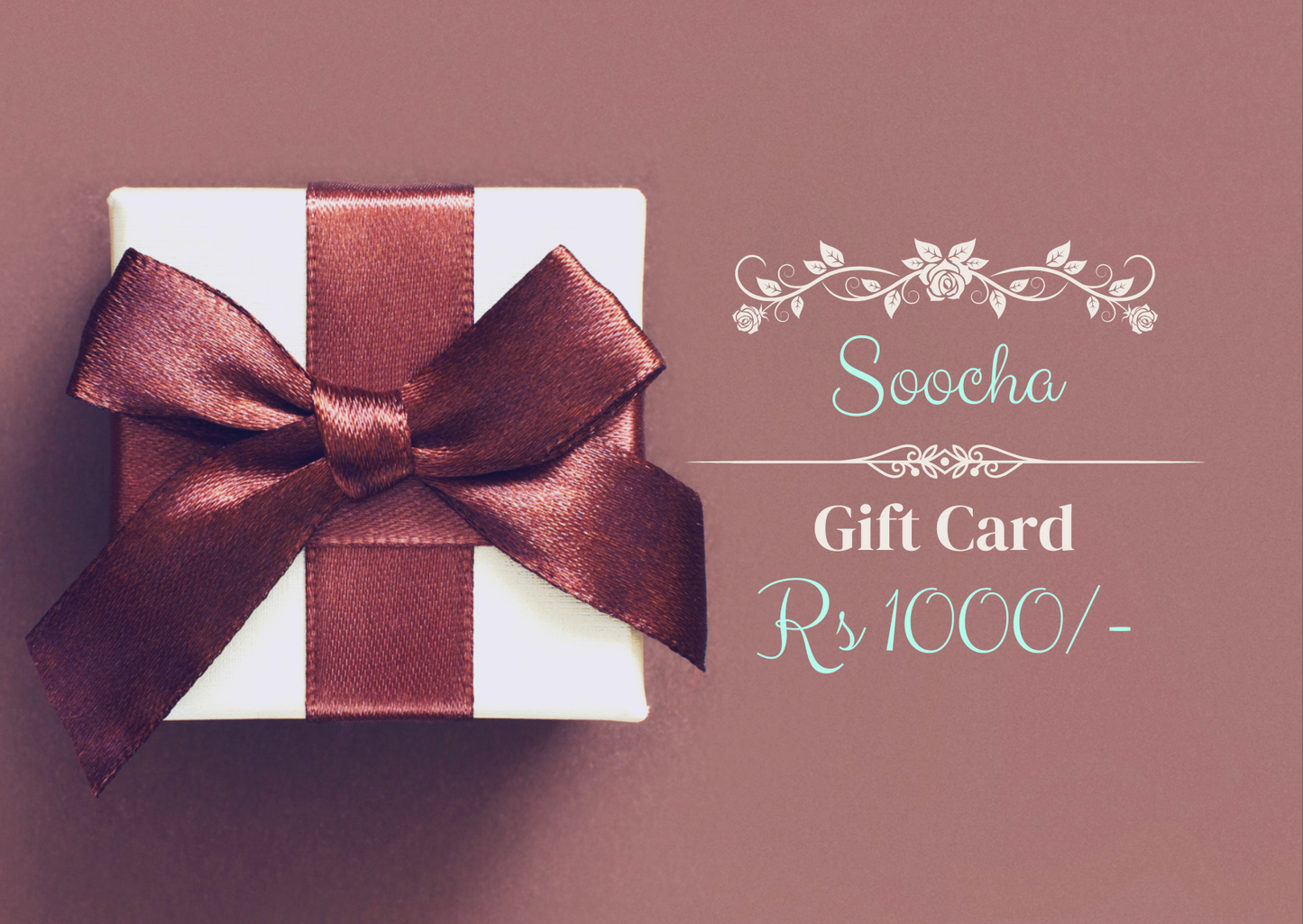 Soocha Digital Gift Card