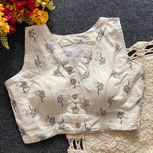 Boho Crop top/blouse - Navratri Edit