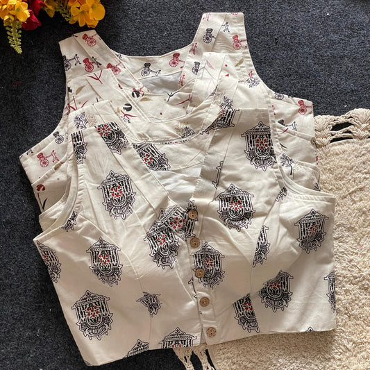 Boho Crop top/blouse - Navratri Edit