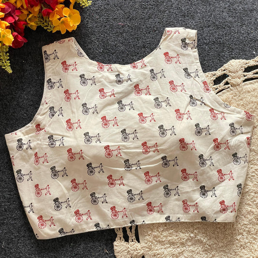 Boho Crop top/blouse - Navratri Edit