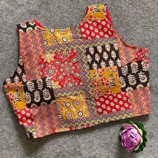 Boho Crop top/blouse - Navratri Edit