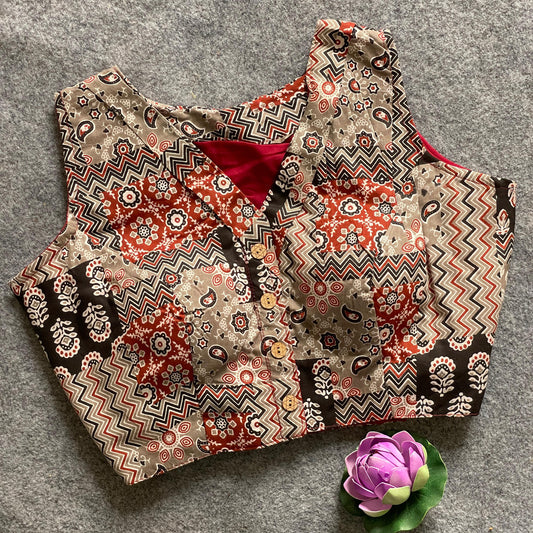 Boho Crop top/blouse - Navratri Edit