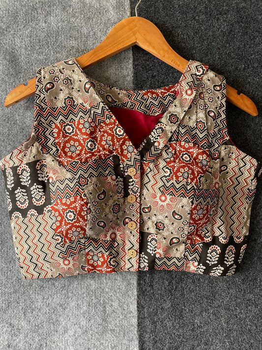 Boho Crop top/blouse - Navratri Edit